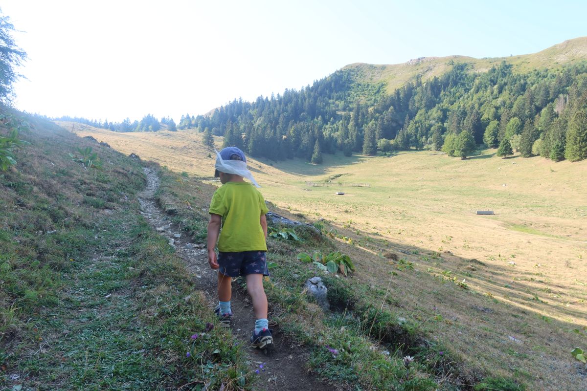 Docházíme k chalet du Sac